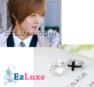 Korean TV boys over flowers F4 Asymmetric Earrings  