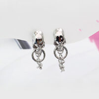 Skull Chain Earrings