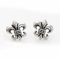 Non Piercing - Fleur-de-lis Magnetic Earrings