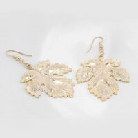 Golden Leaf Earrings