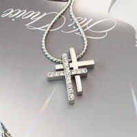 Cross Crossing Necklace