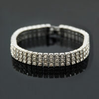 Men's Hip Hop Rhinestone Bracelet