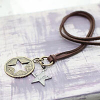 Western Coin Star Necklace