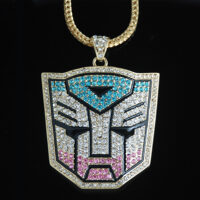 Transformer Hip Hop Necklace