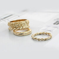 Missing You Knuckle Ring Set